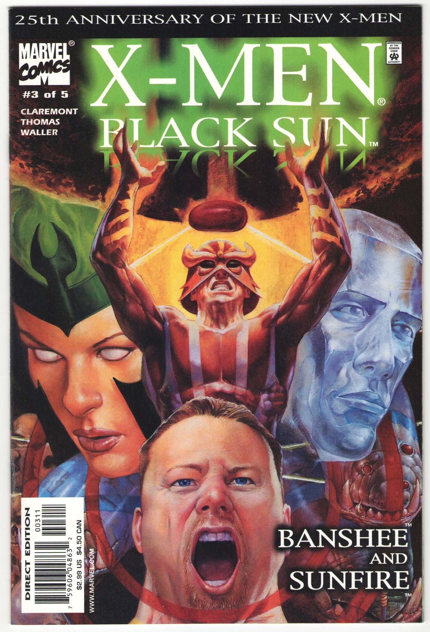 X-Men: Black Sun Complete Limited Series (2000)