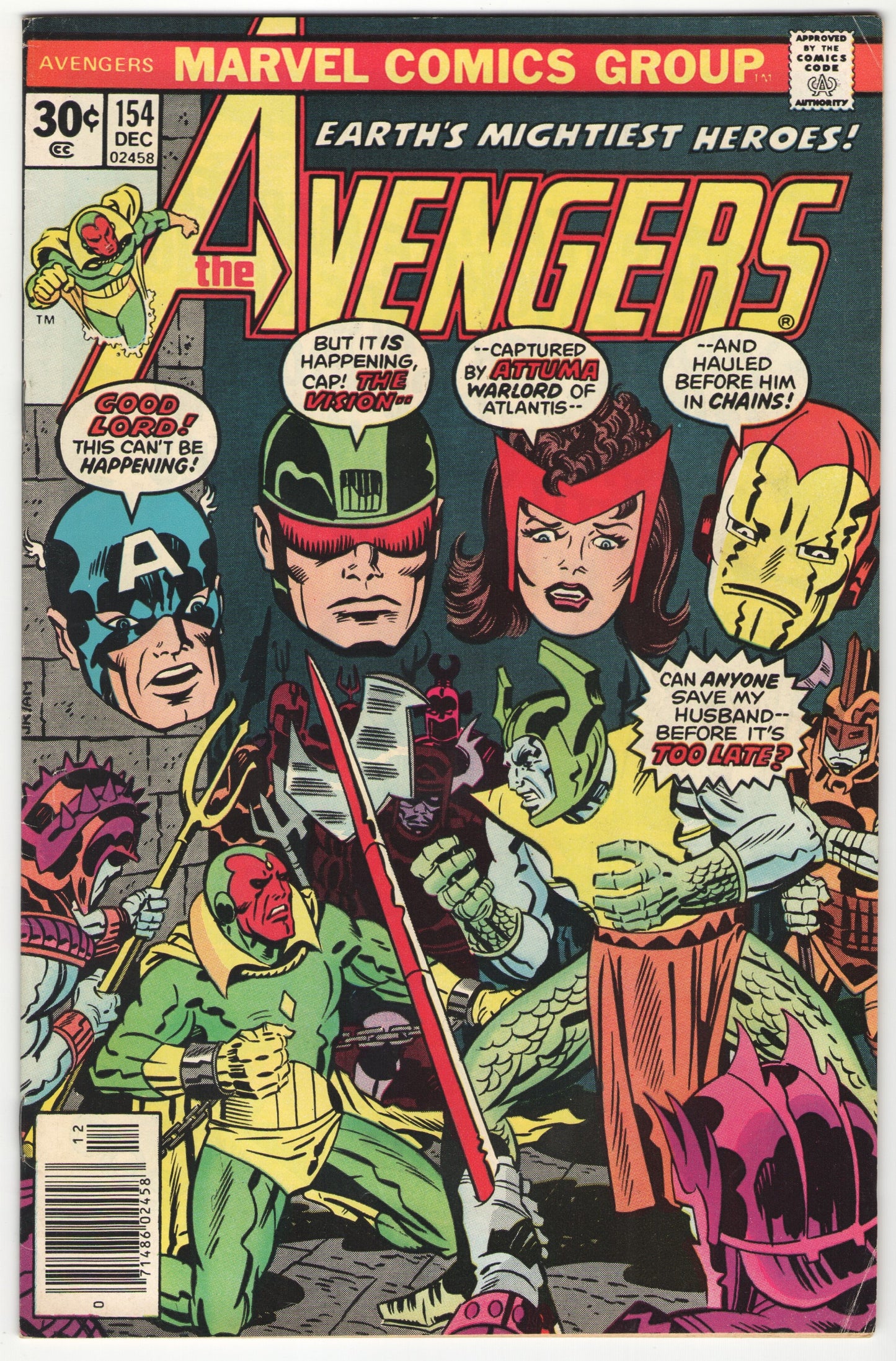 The Avengers (1976) #154