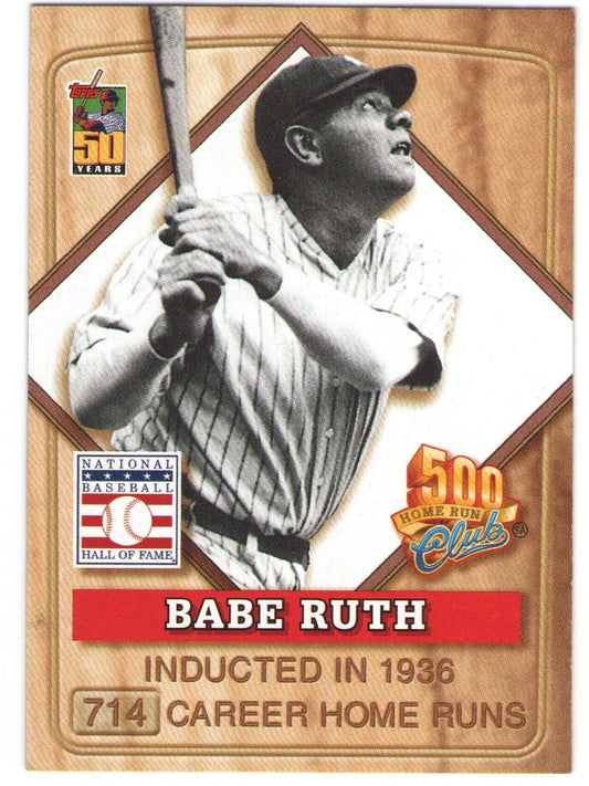Topps 2001 Babe Ruth (#1)