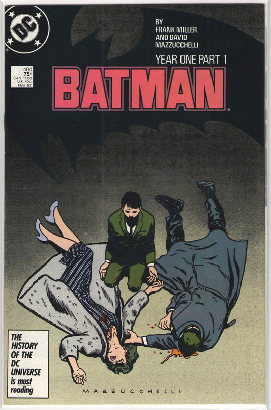 Batman #404-407 (1987) "Batman: Year One"