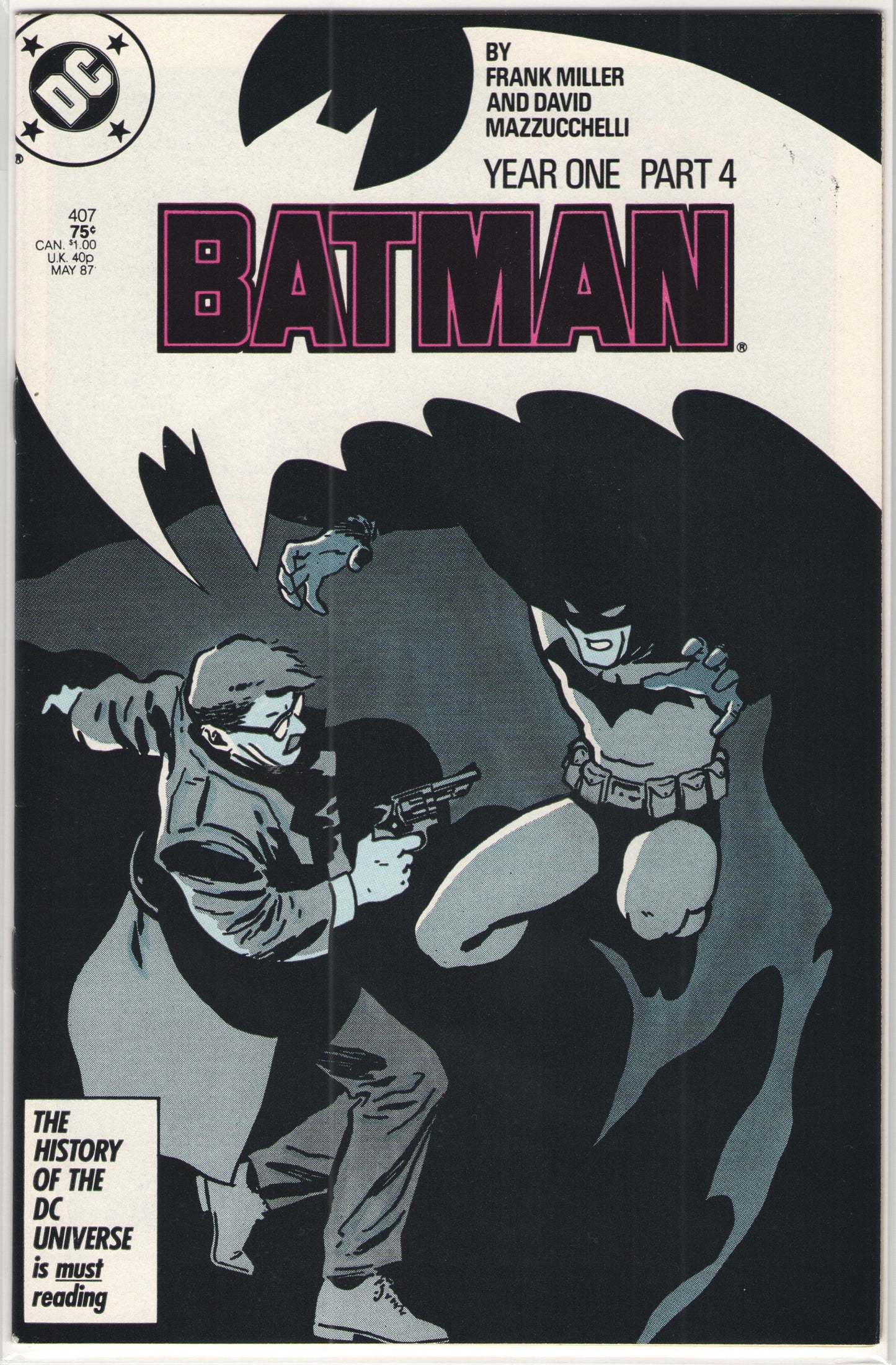 Batman #404-407 (1987) "Batman: Year One"