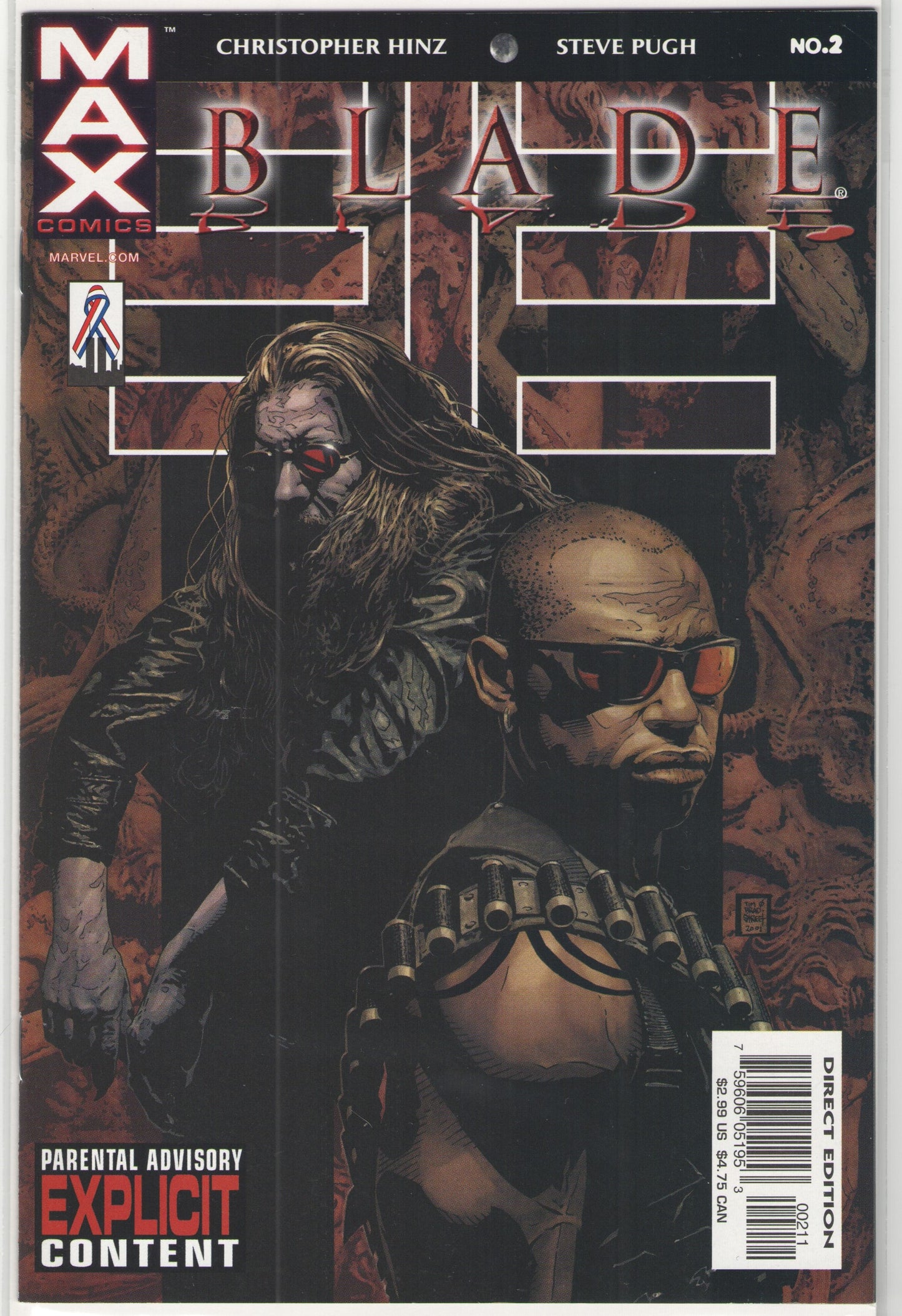 Blade #1-5 (2002) "The Vest" Complete Story Arc