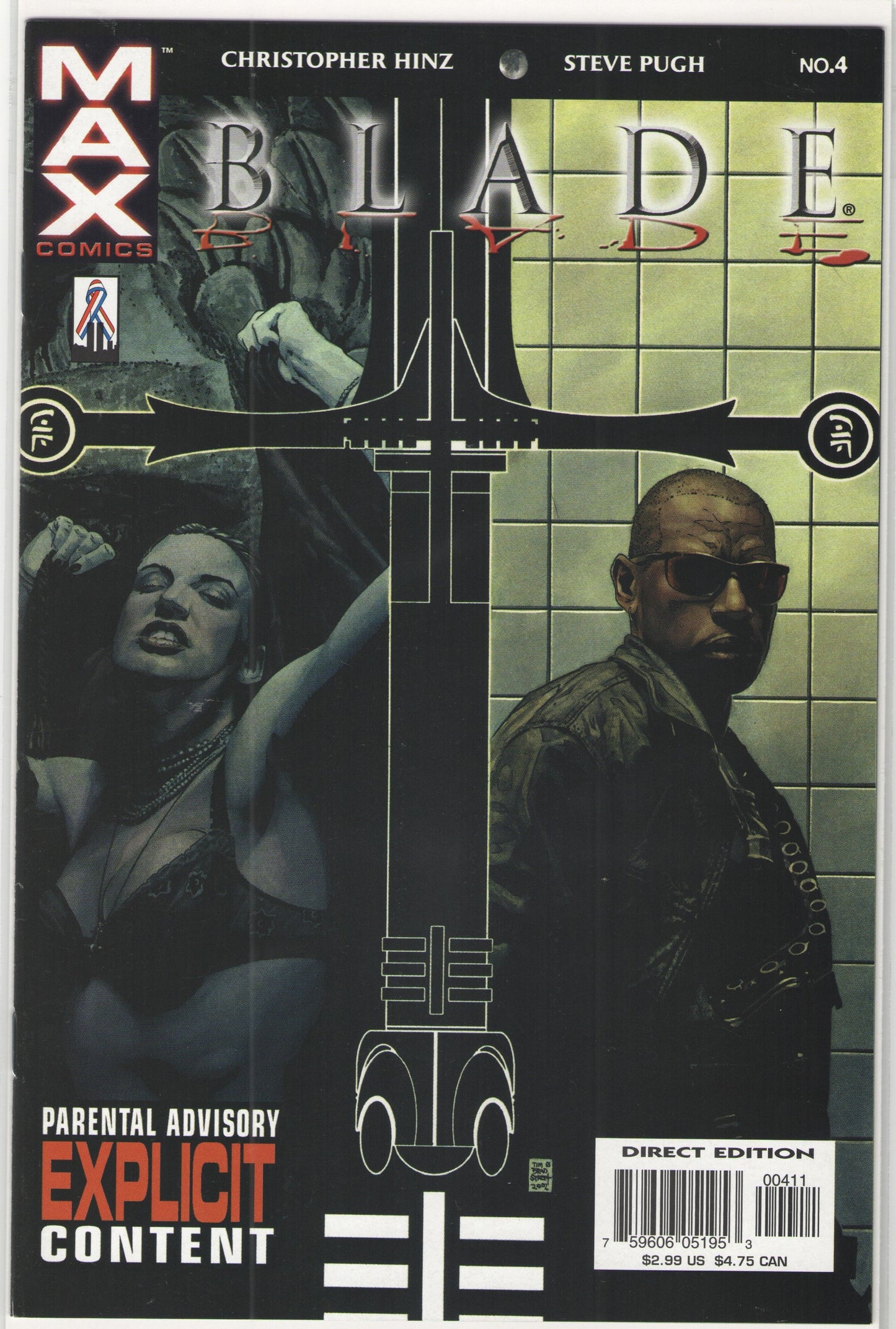 Blade #1-5 (2002) "The Vest" Complete Story Arc