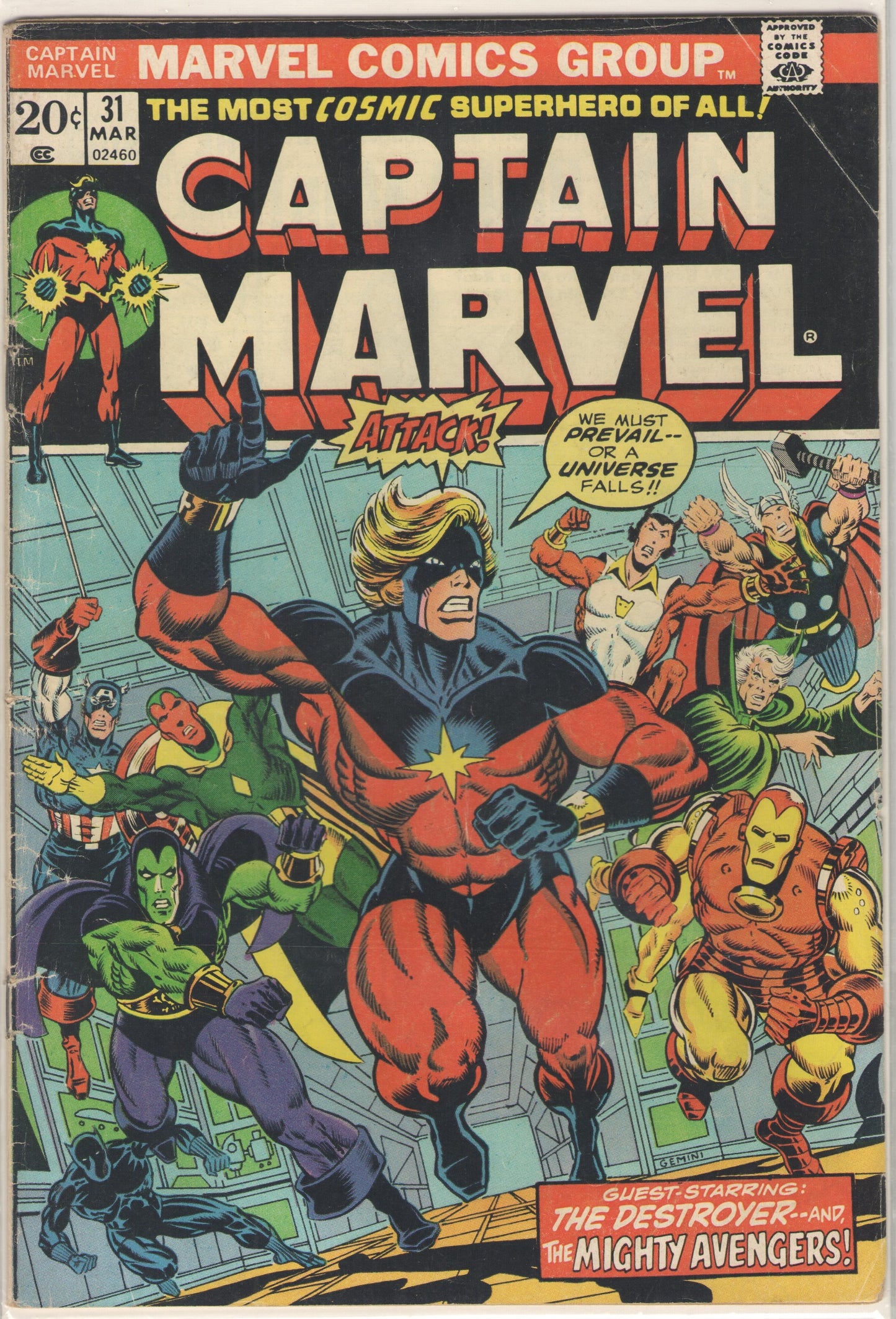 Captain Marvel #31 (1974)