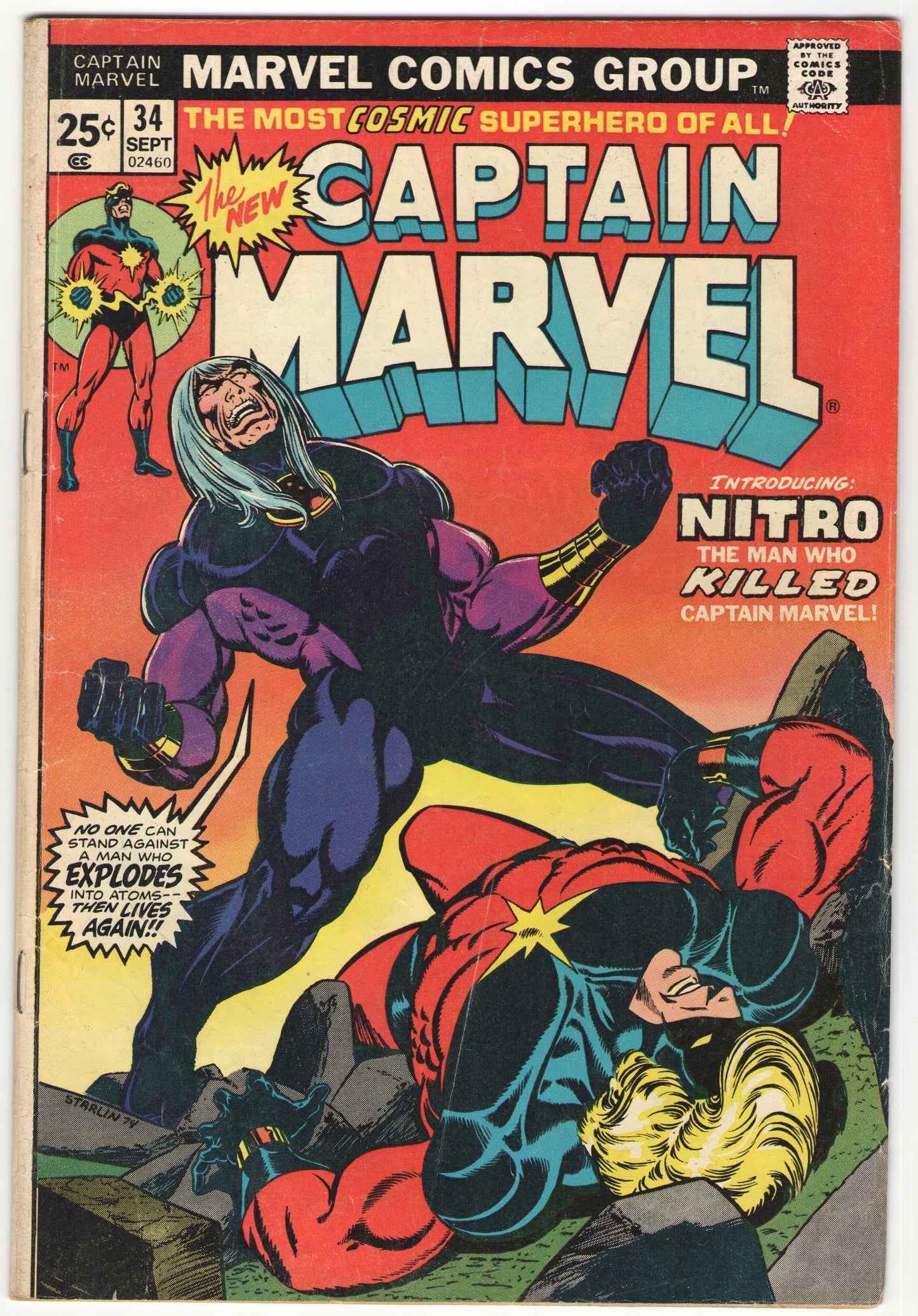 Captain Marvel #34 (1974)