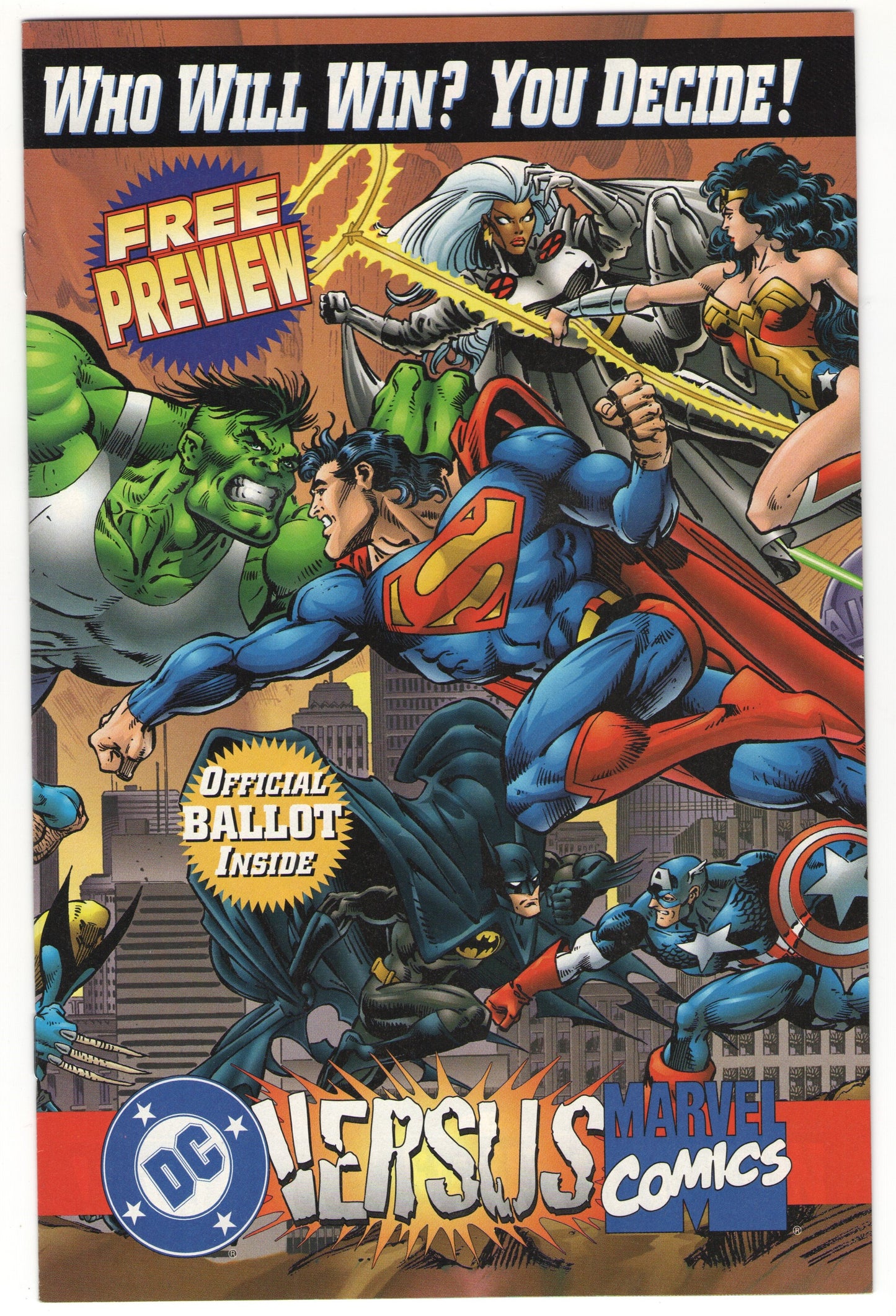 Marvel Comics versus DC (1995) Complete Limited Series