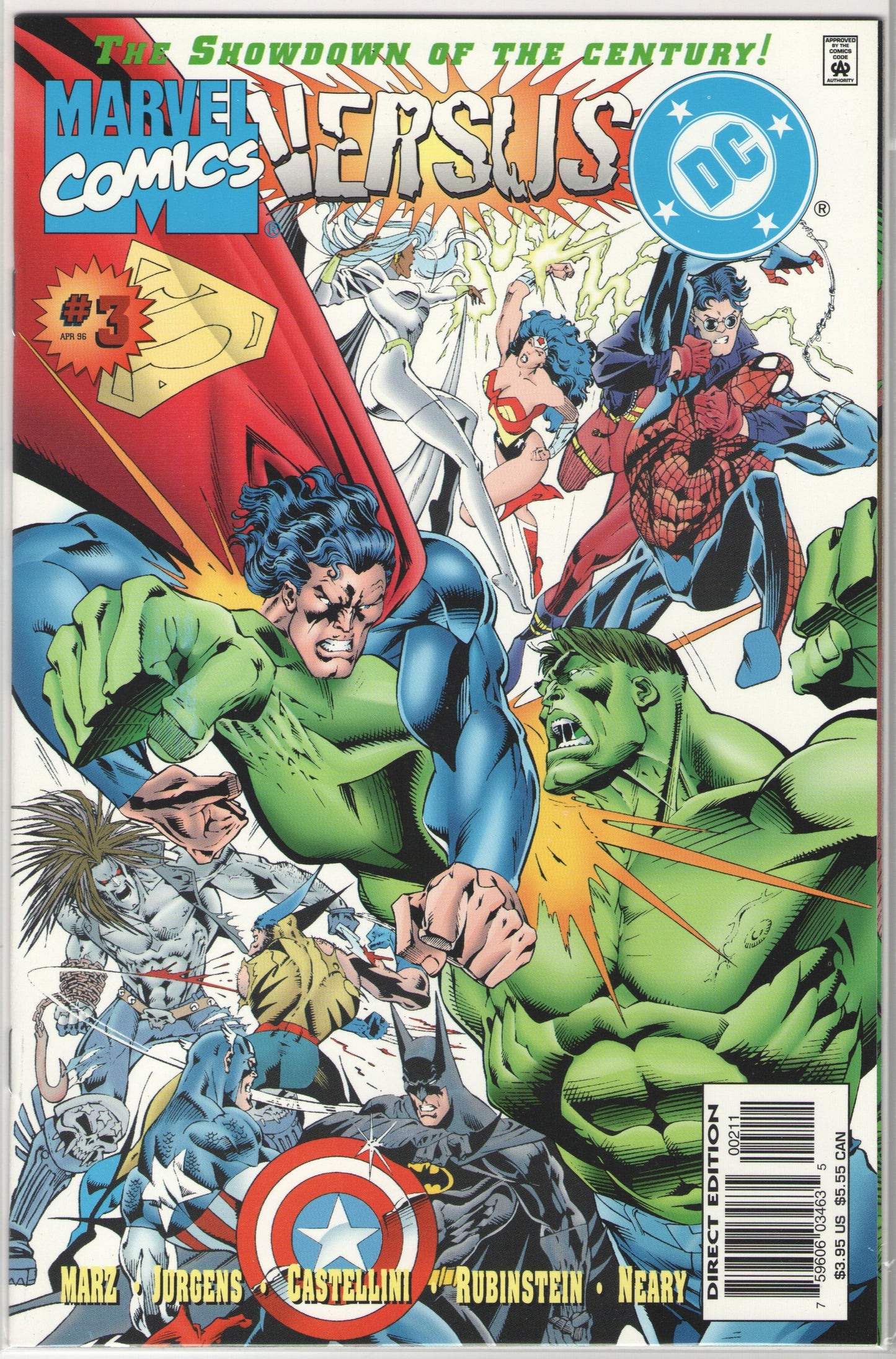 Marvel Comics versus DC (1995) Complete Limited Series