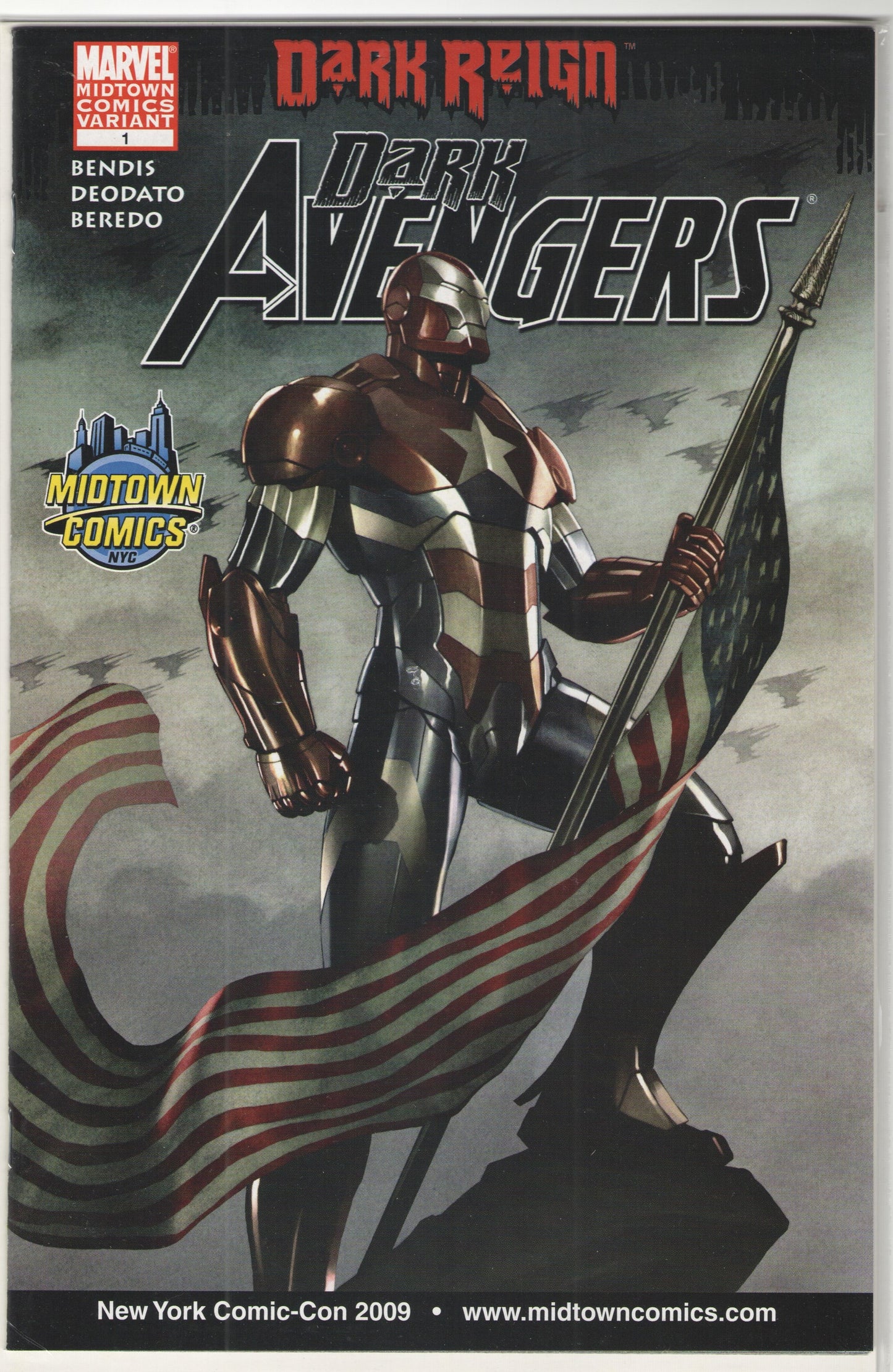 Dark Avengers #1C (Midtown Comics NYCC 2009 Variant)