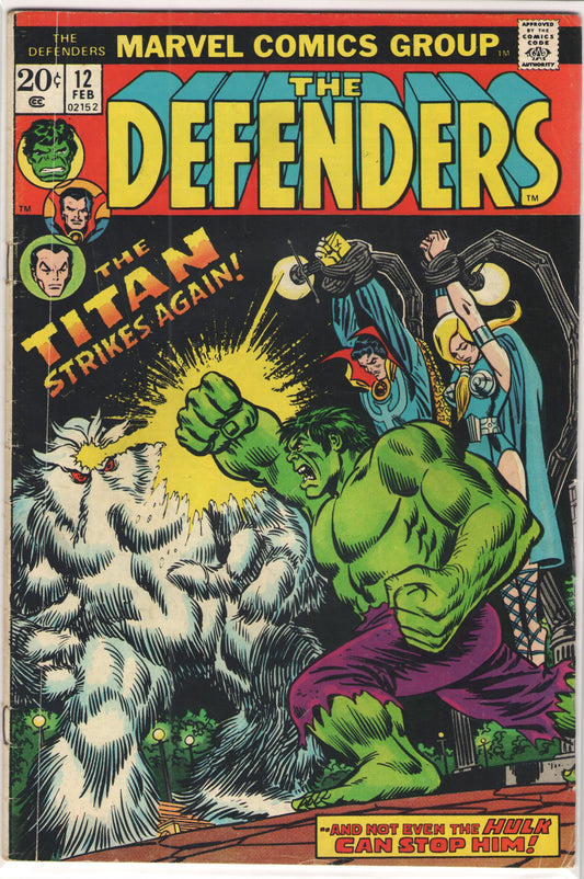 Defenders #12 (1974)