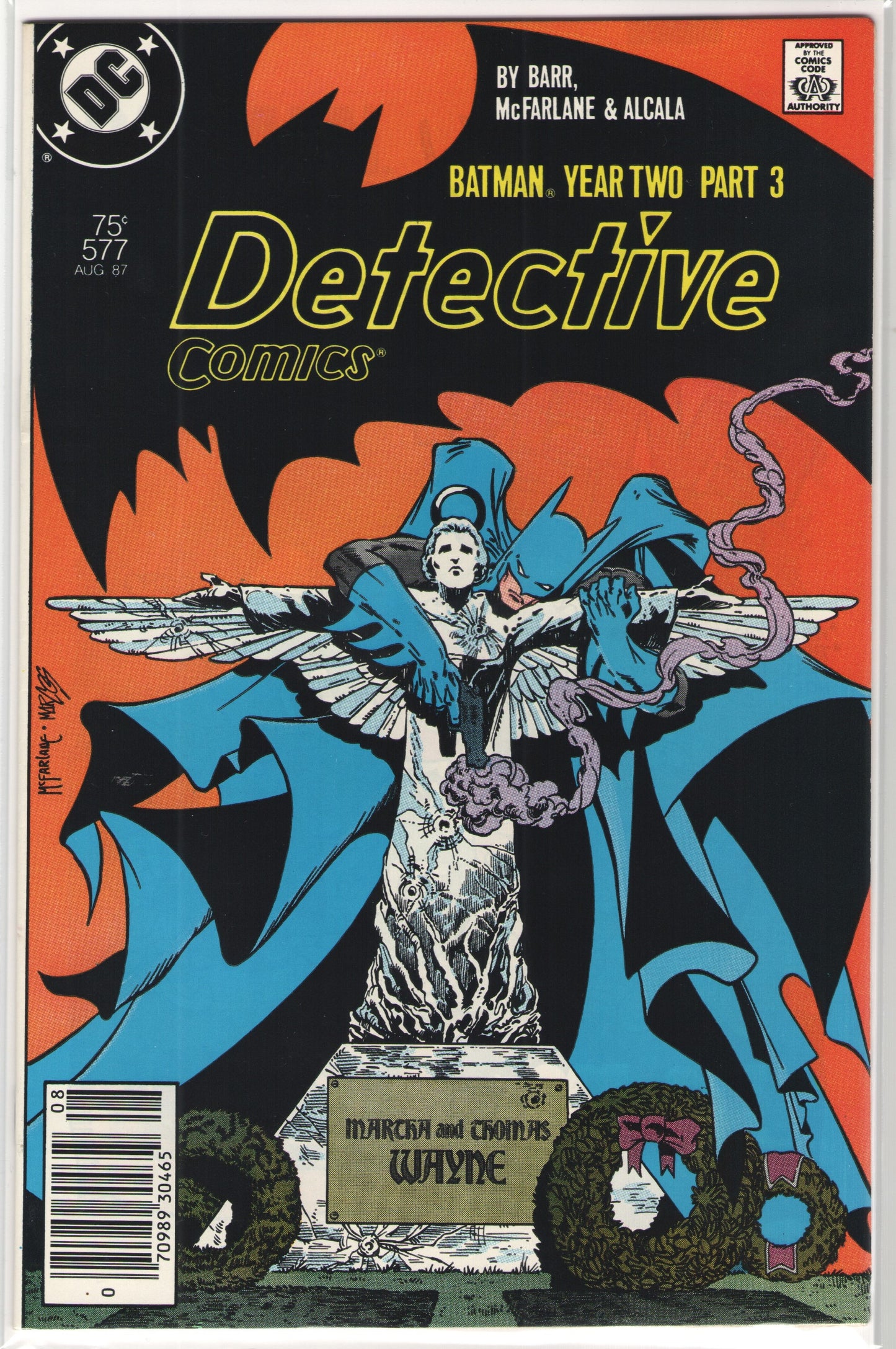 Detective Comics, "Batman: Year Two", #575-578 (1987)