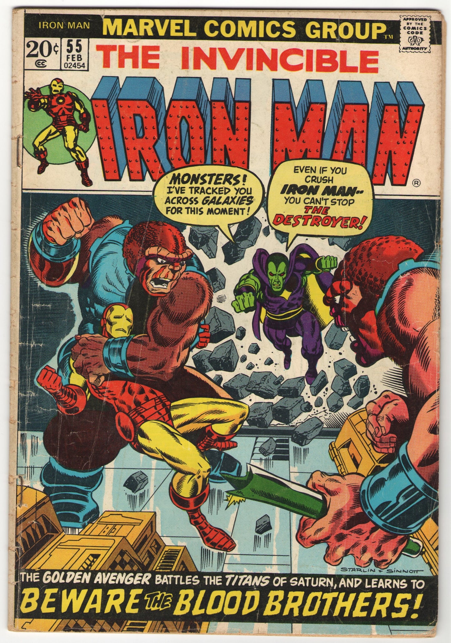 The Invincible Iron Man #55 (1972)