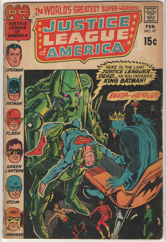 Justice League of America #87 (1971)