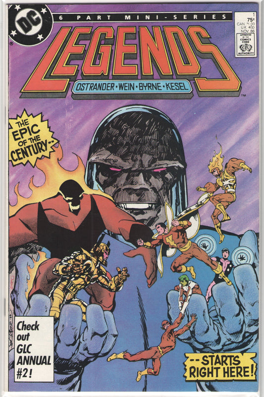DC "Legends" (1986) Complete Limited Series