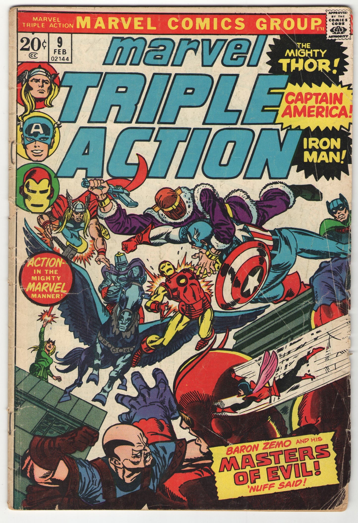 Marvel Triple Action (1972) #9