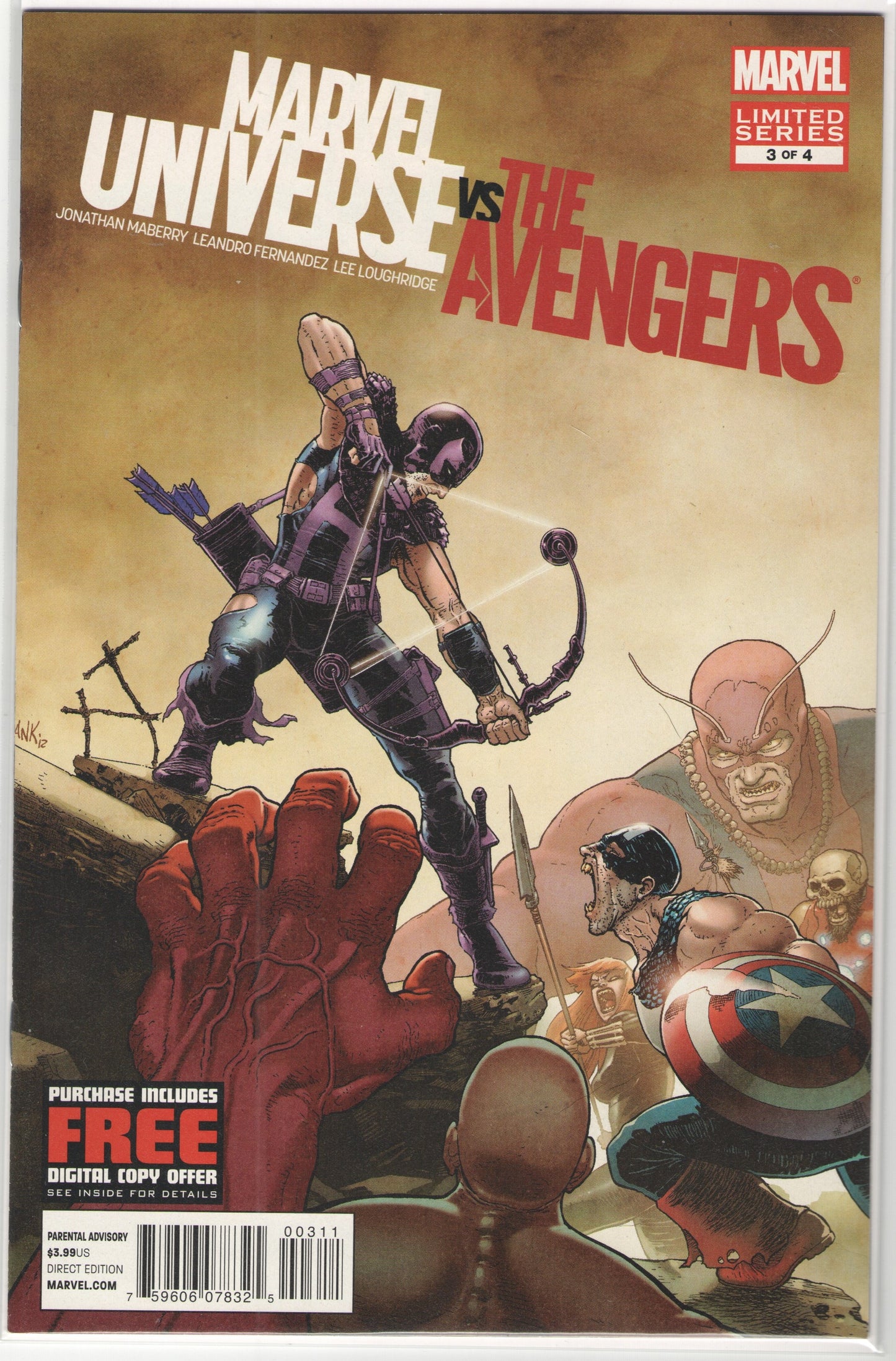 Marvel Universe vs. The Avengers (2012) Limited Series, Issues 1,3,4