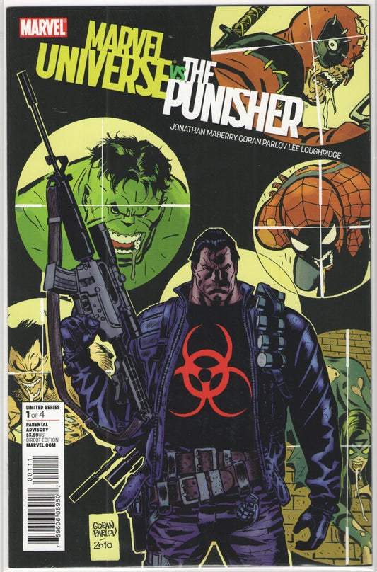 Marvel Universe vs. Punisher (2010) Limited Series 3 of 4 Issues