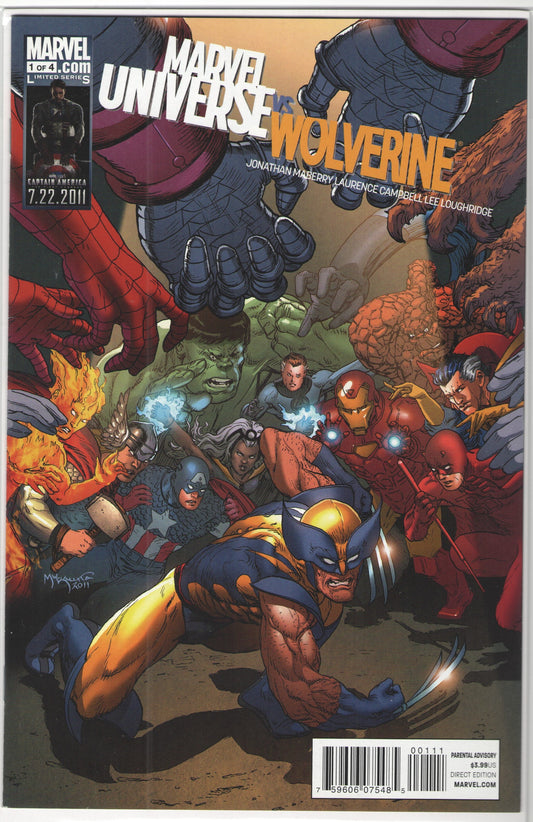 Marvel Universe vs. Wolverine (2011) Complete Limited Series