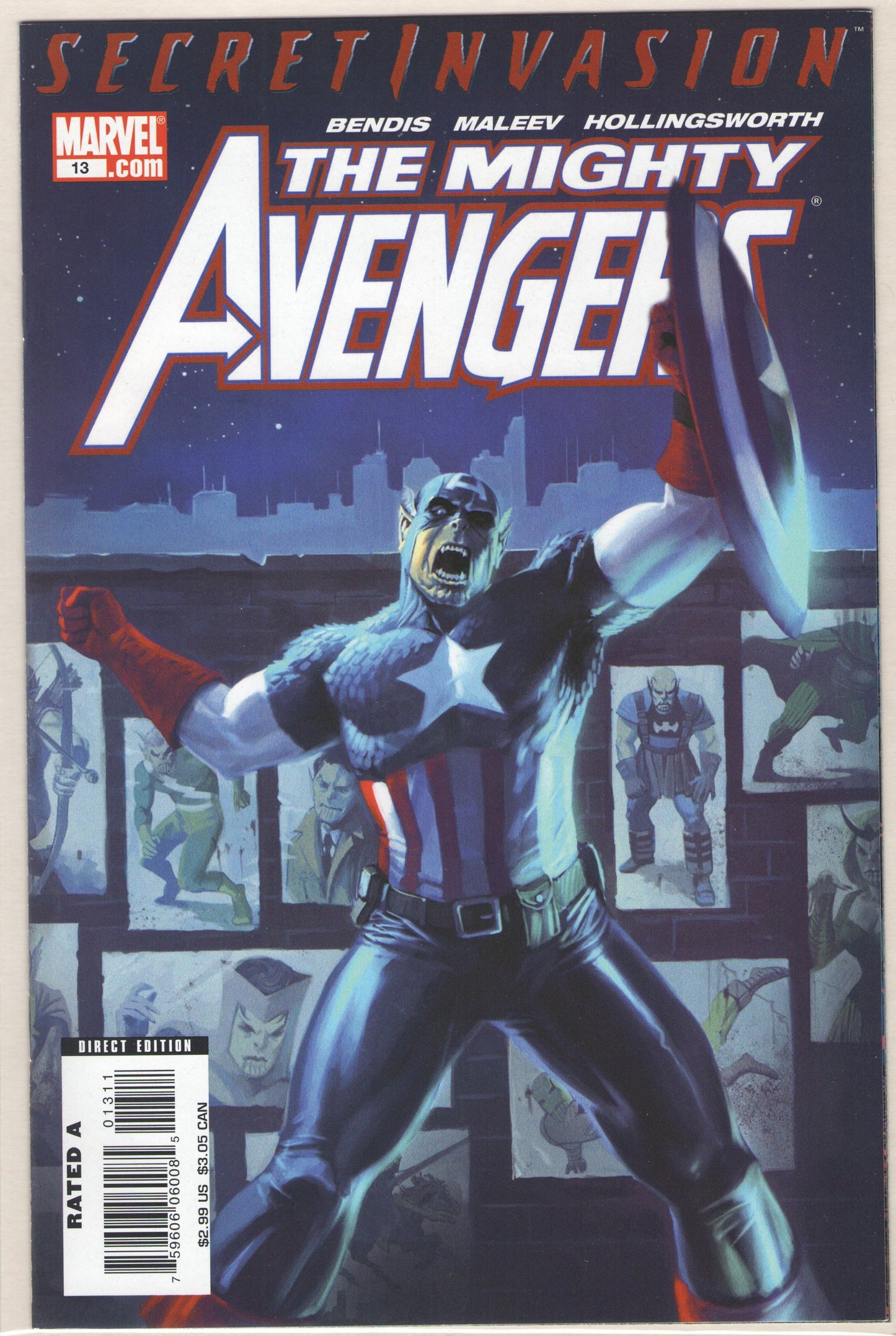 Mighty Avengers #13A (2008)