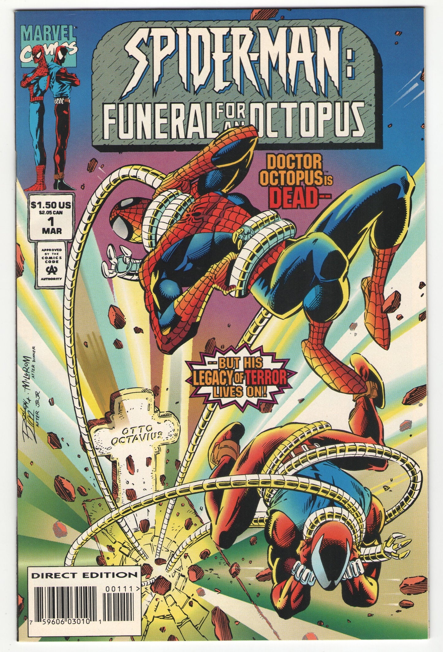 Spider-Man: Funeral For An Octopus Complete Limited Series (1995)