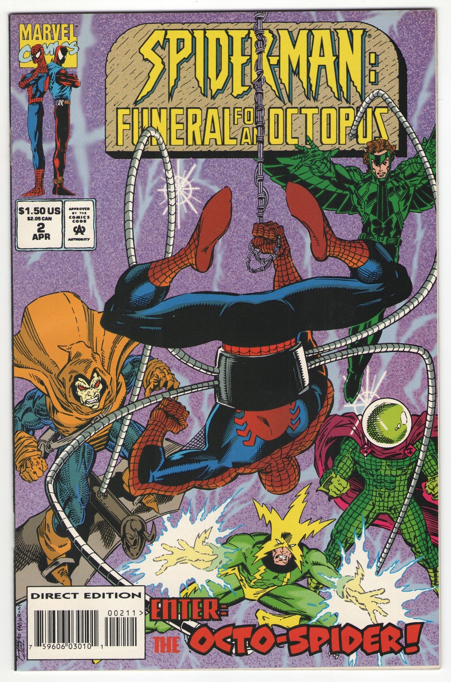 Spider-Man: Funeral For An Octopus Complete Limited Series (1995)