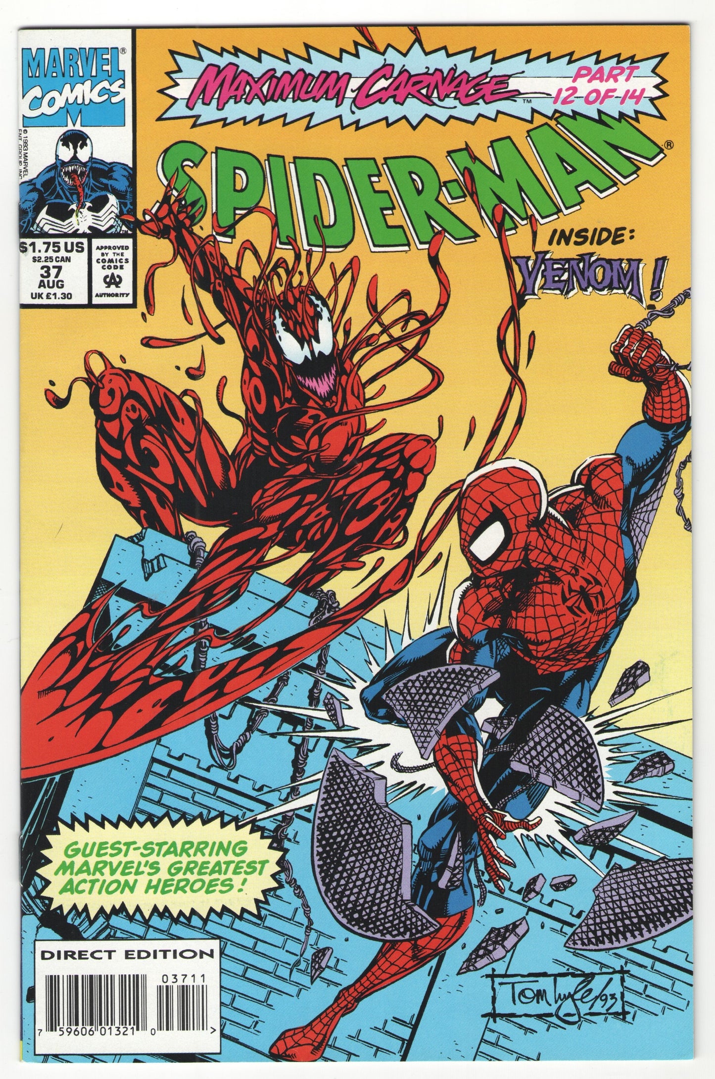 MAXIMUM CARNAGE (1993) STORY ARC, 13 of 14 Issues