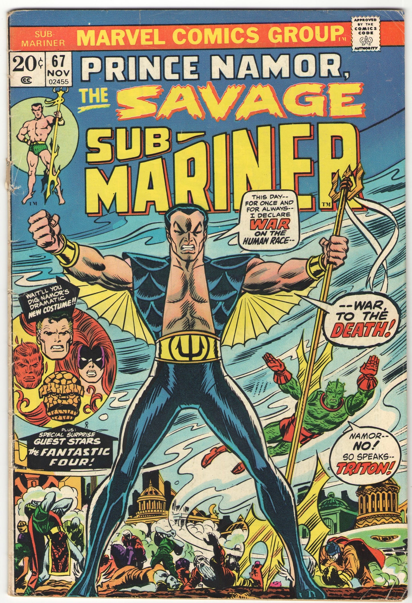 Sub-Mariner #67 (1973)