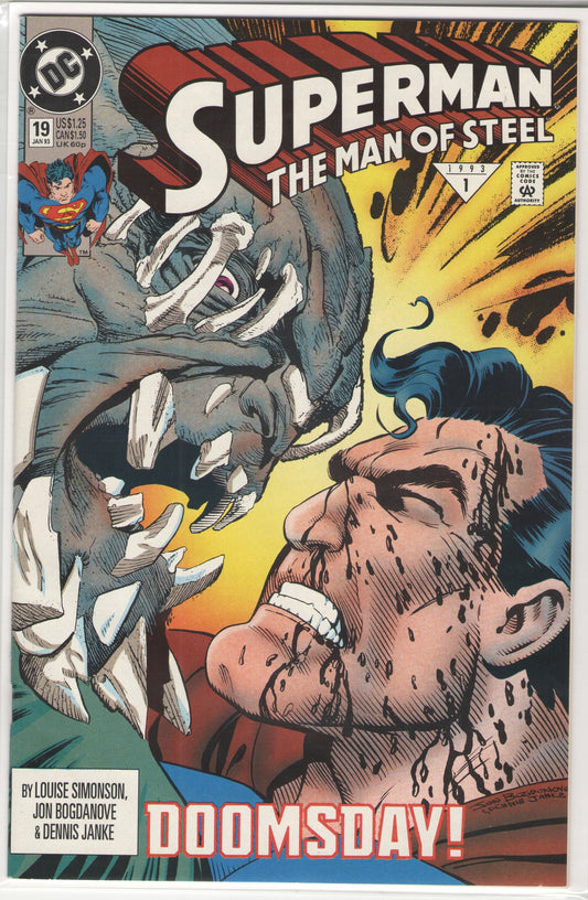 Superman: The Man of Steel #19A (1993)