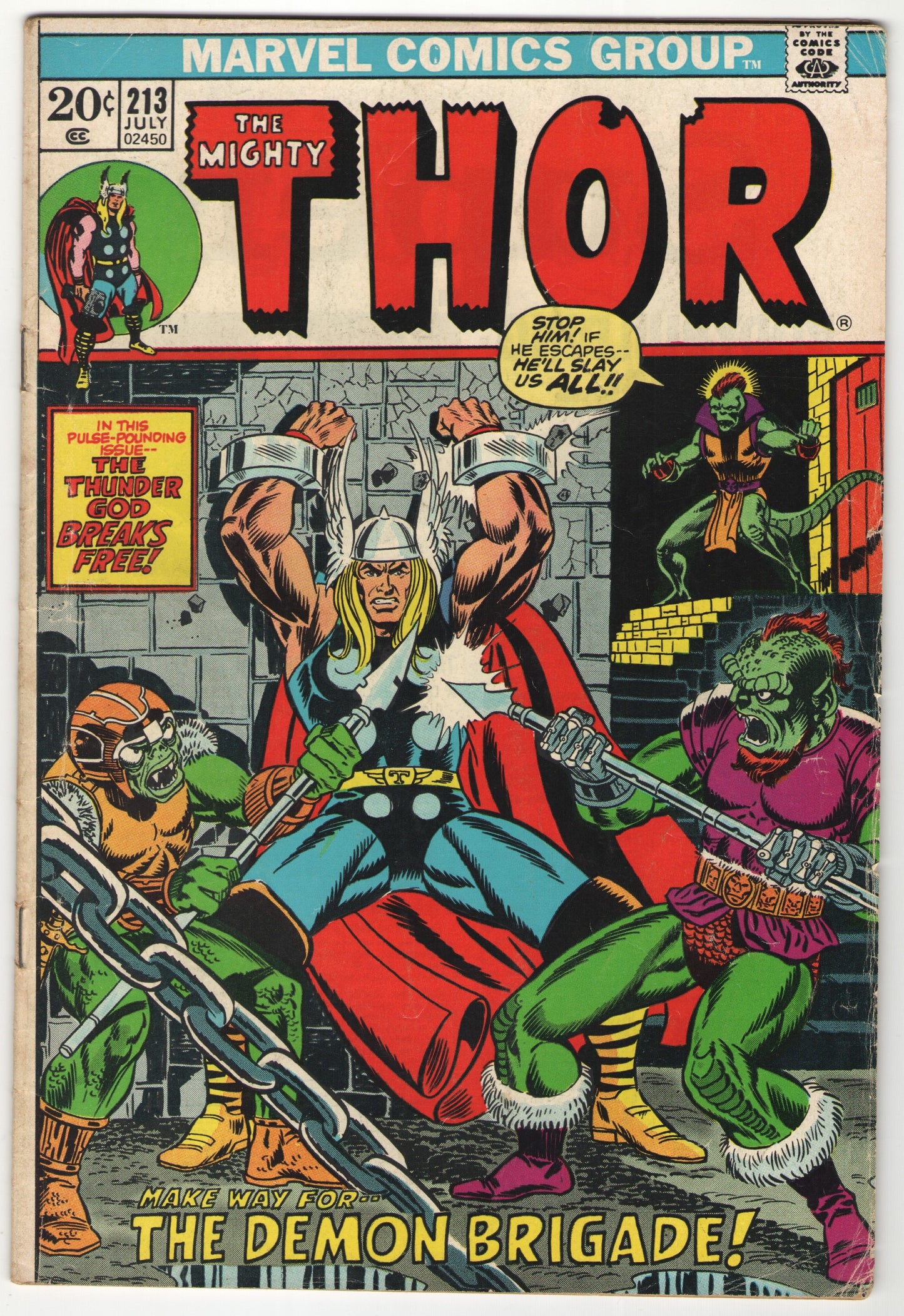 Thor #213 (1973)