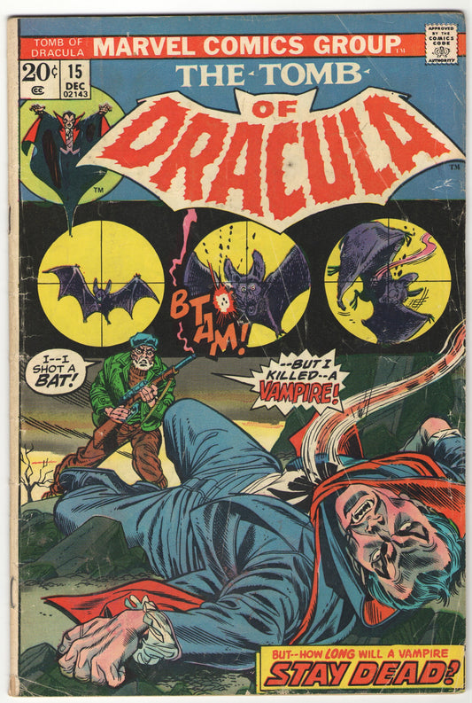 Tomb of Dracula #15 (1973)