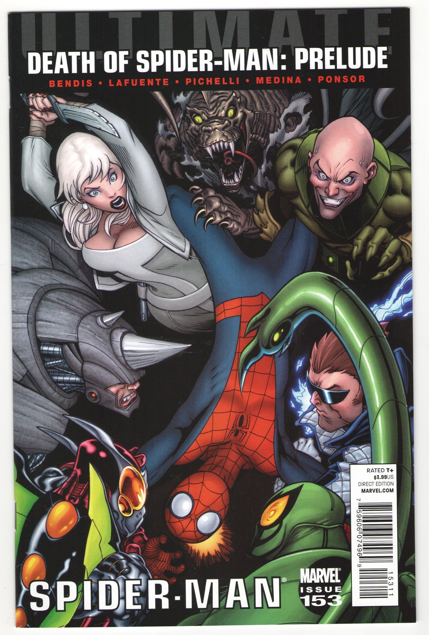 Ultimate Spider-Man (2011) #153-160 - Death of Ultimate Spider-Man Complete Story Arc