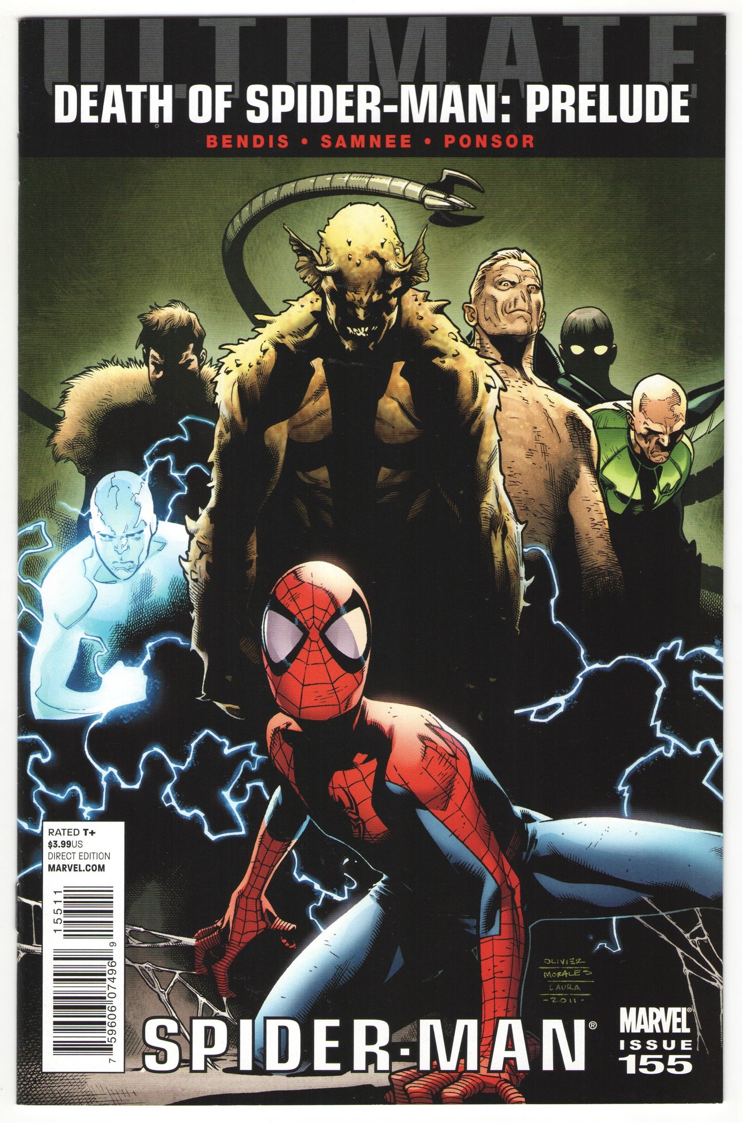 Ultimate Spider-Man (2011) #153-160 - Death of Ultimate Spider-Man Complete Story Arc