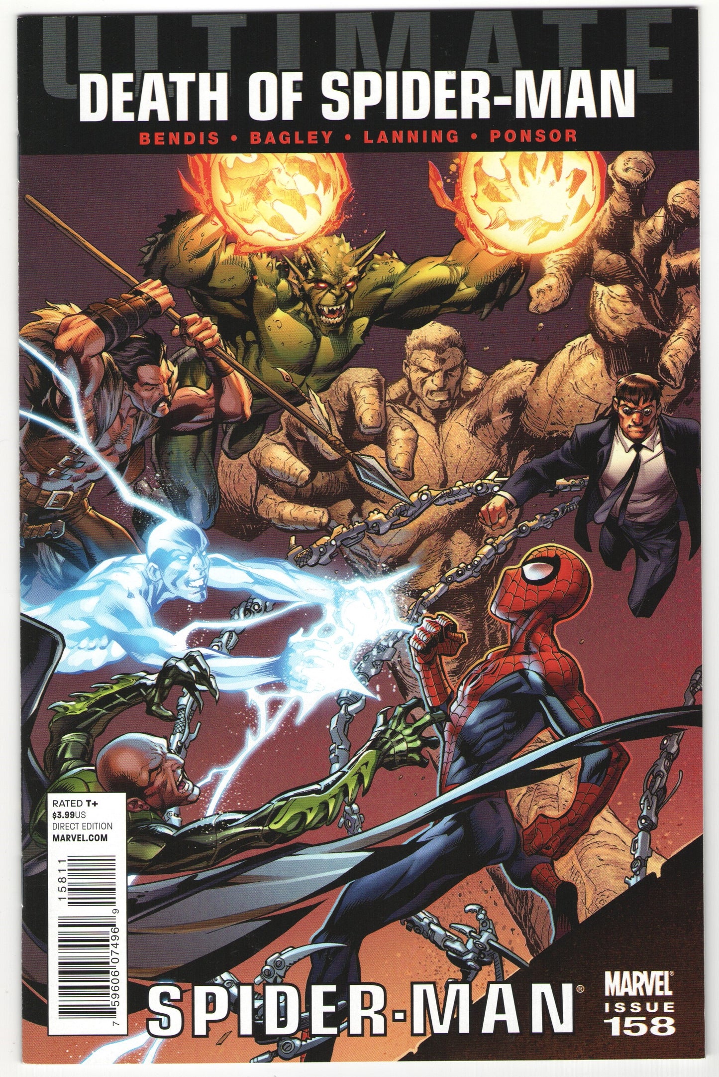 Ultimate Spider-Man (2011) #153-160 - Death of Ultimate Spider-Man Complete Story Arc