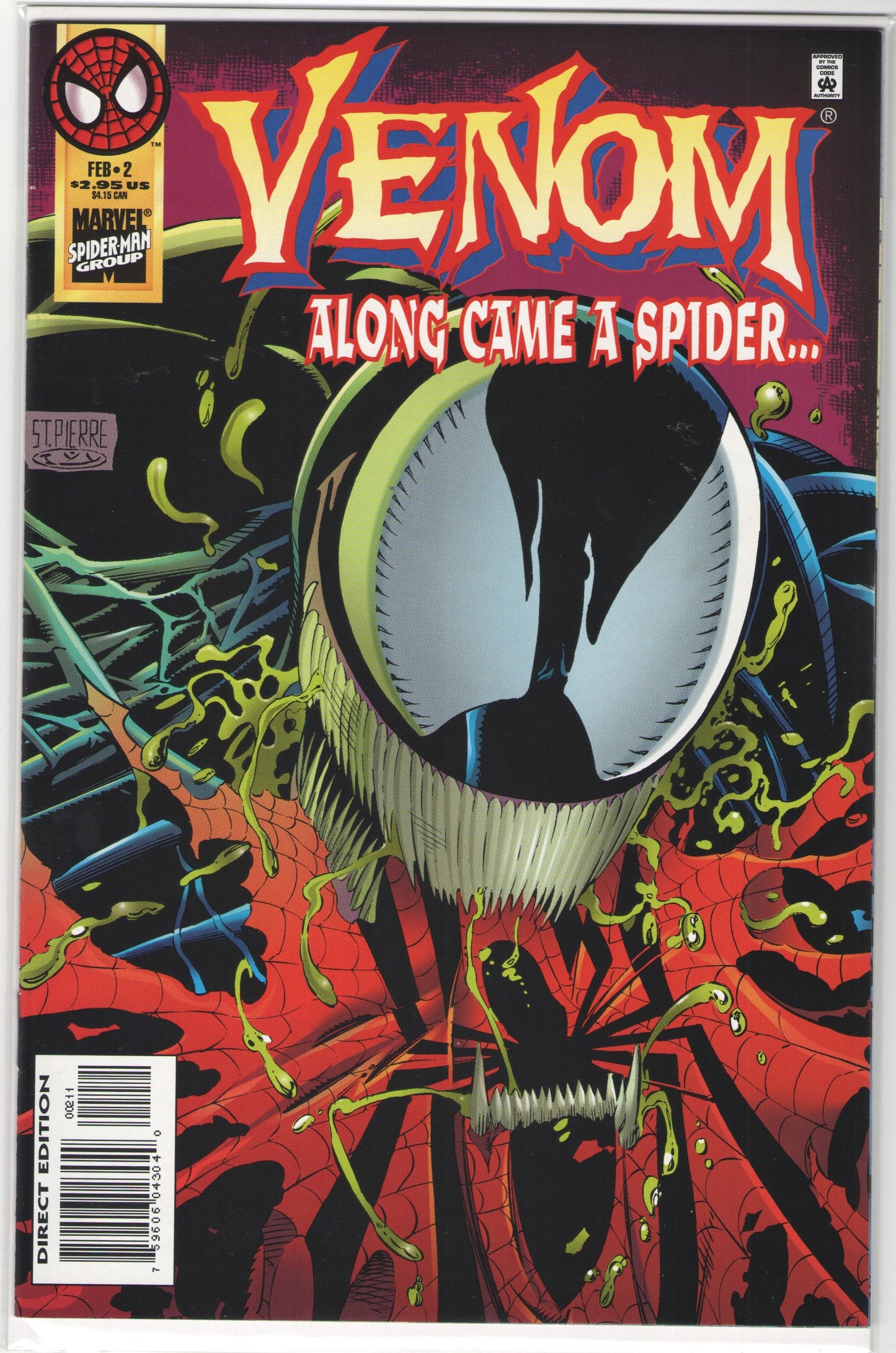 Venom: Along Came a Spider (1995) Complete Limited Series