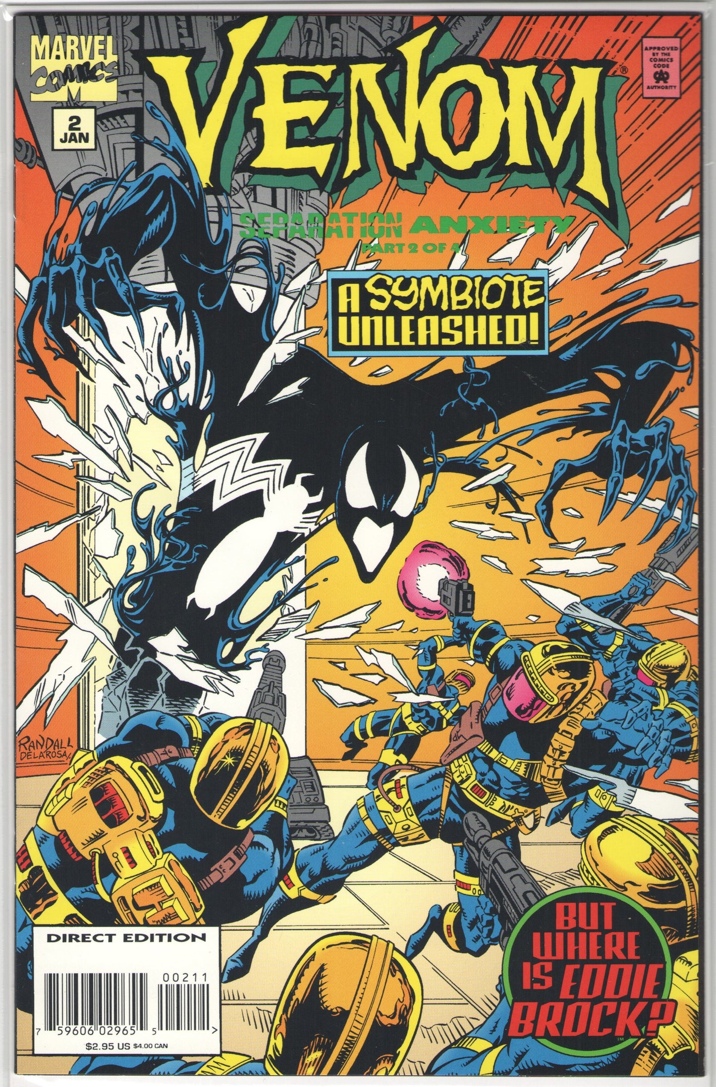 Venom: Separation Anxiety (1994) Complete Limited Series