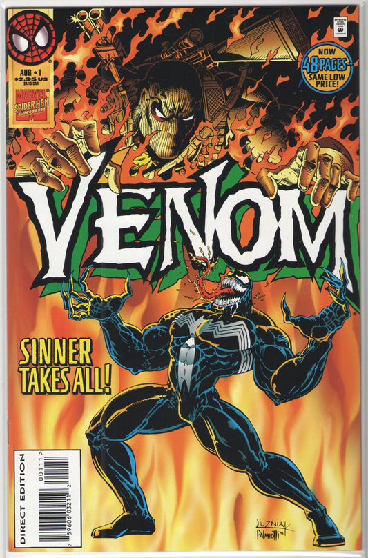 Venom: Sinner Takes (1995) All Complete Limited Series