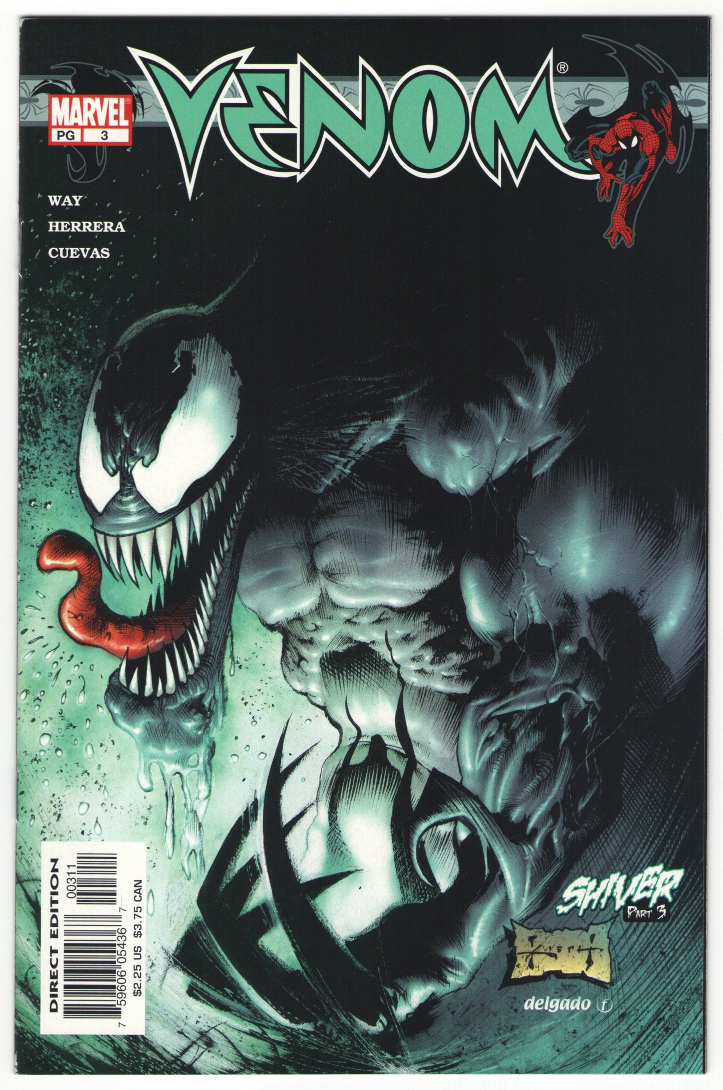 Venom (2003) "Shiver" Story Arc, Issues #1-5