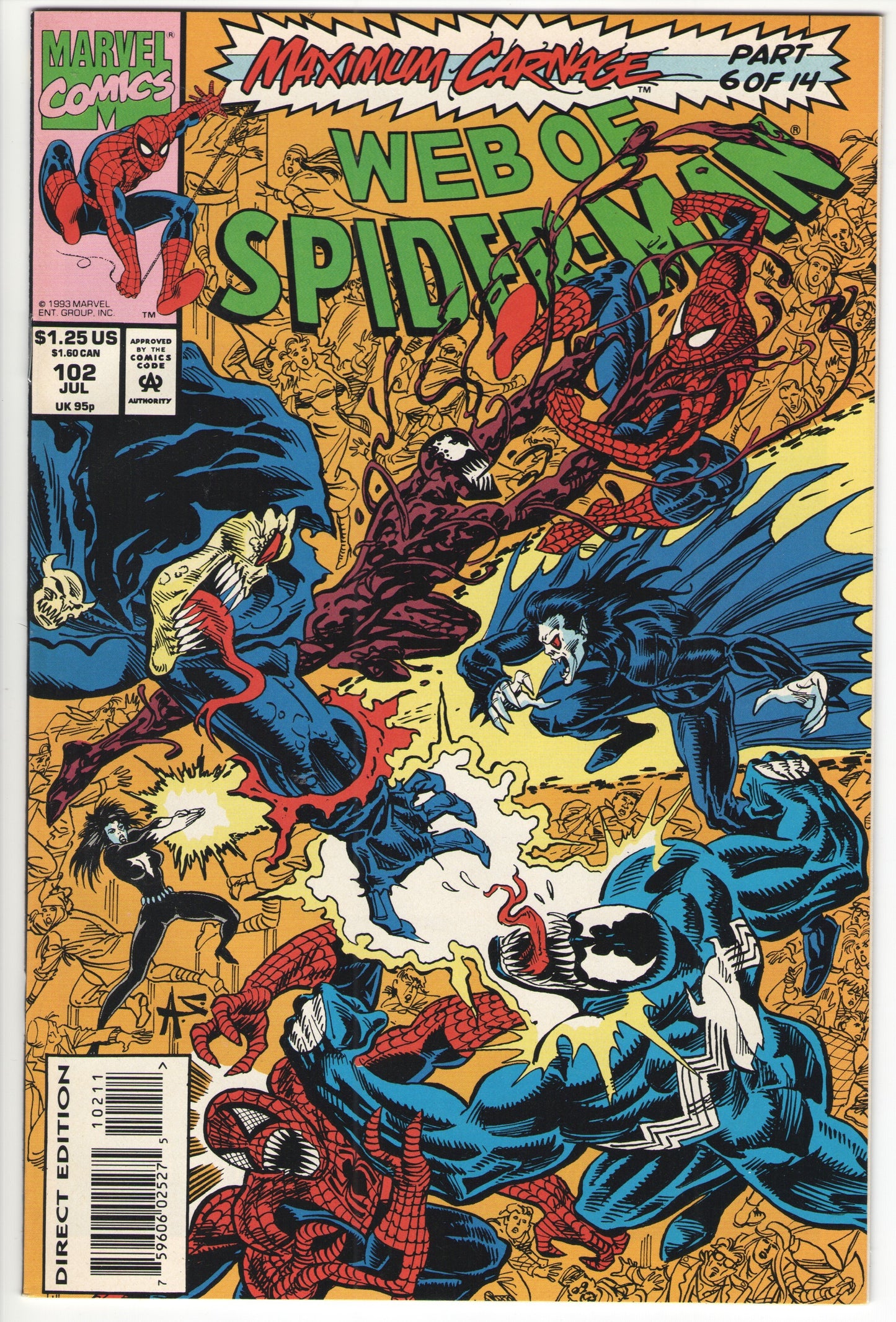 MAXIMUM CARNAGE (1993) STORY ARC, 13 of 14 Issues