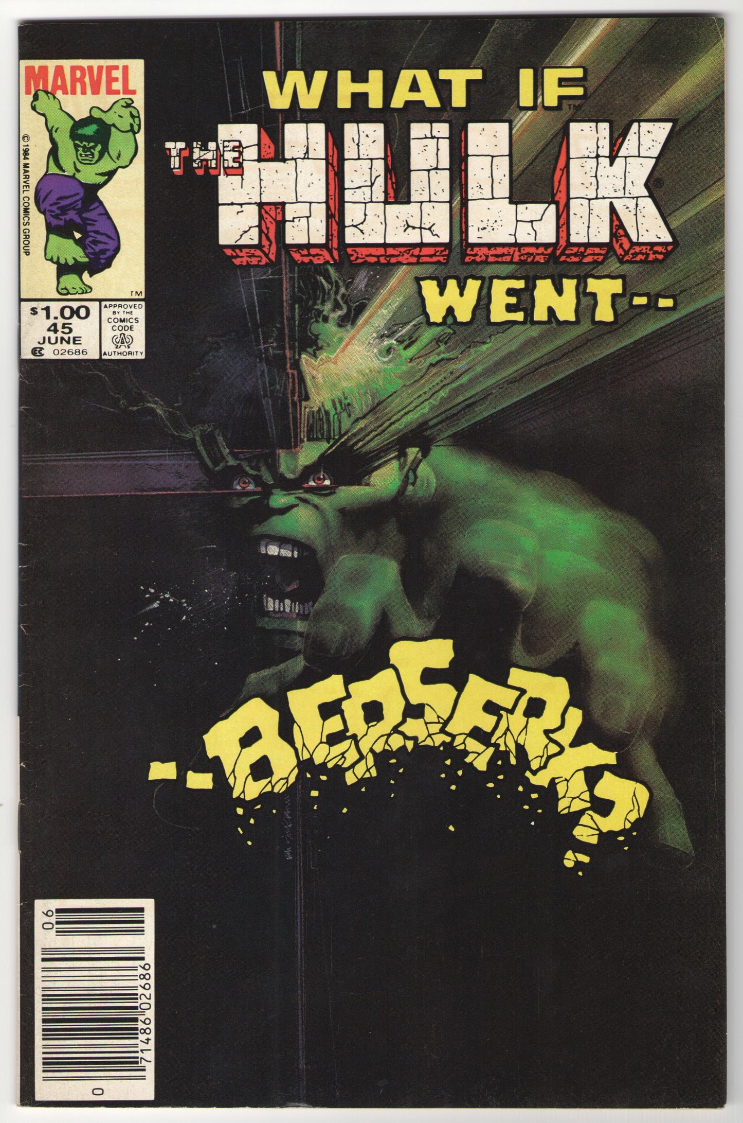 What If... The Hulk Went Berserk? #45 (1984)