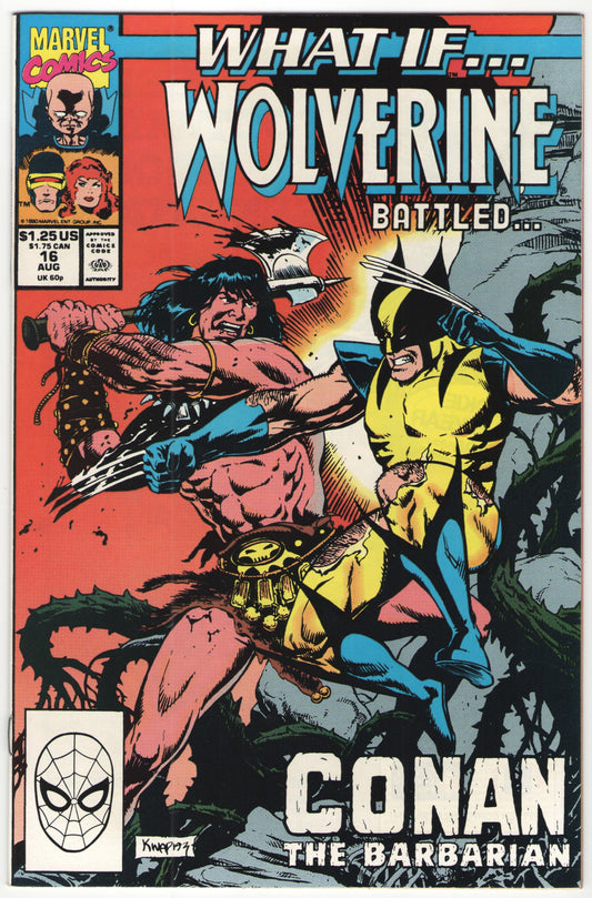 What If... Wolverine Battled Conan The Barbarian? #16 (1990)
