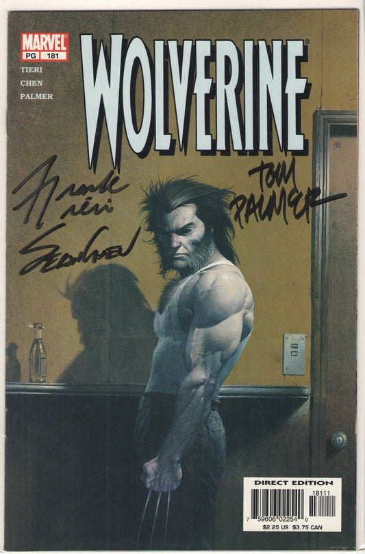 Wolverine #181 (2002) Signed with COA